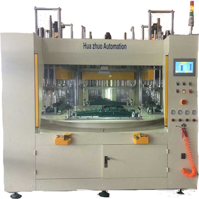 comprar Rebitação quente pequena quente do servo 1200mm da máquina de soldadura da placa da plataforma giratória online manufacture