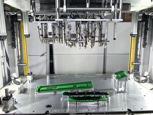 Equipamento de soldadura por rivetagem a quente de 220 V para peças de plástico na saída de ar do veículo
