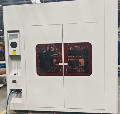 Servo máquina de soldar chapas quentes para cobertura de cornos de veículos