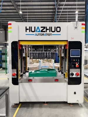 Máquina de soldagem por empilhamento térmico para painel de portas de veículos