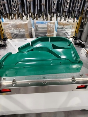 Máquina de soldagem por empilhamento térmico para painel de portas de veículos