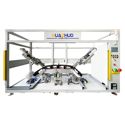 Máquina Automatizada de Soldagem Ultrassônica e Perfuração de Para-choques Automotivos para Cobertura de Radar