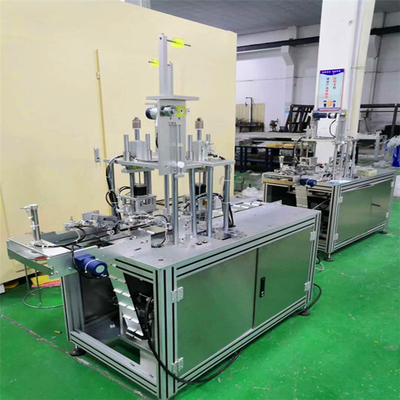 Auto equipamento descartável ultrassônico da máscara da máquina de soldadura 1500W da faixa da orelha da máscara
