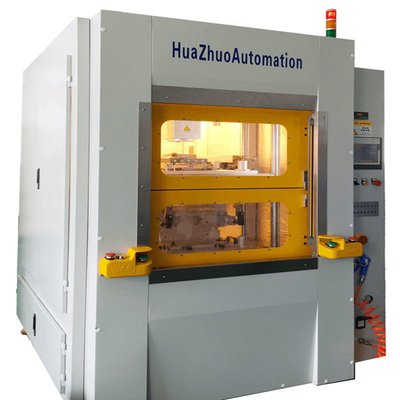 a máquina de soldadura horizontal 0.6MPA da placa 8000W quente aquece estacar o equipamento