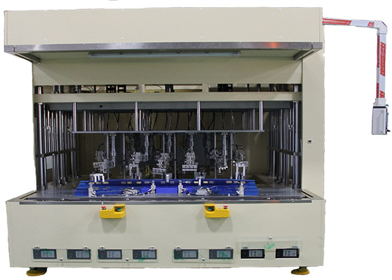 Soldador automático do ponto da cabeça de 125MM máquina de solda abundante do PLC do multi
