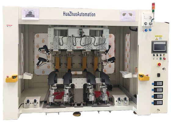Soldadura abundante traseira ultrassônica servo da máquina de perfuração 0.6MPA 3T