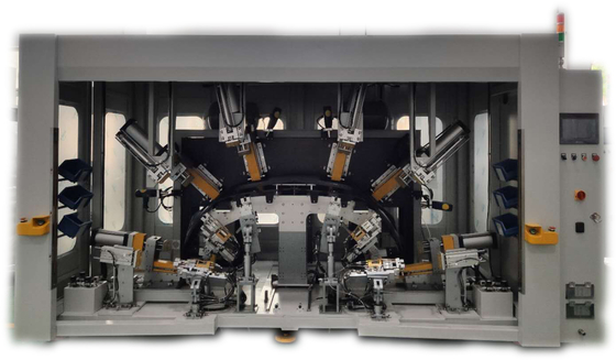 Equipamento de perfuração plástico servo ultrassônico abundante plástico da máquina de perfuração do carro