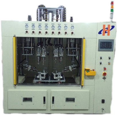 Máquina de solda ultrassônica automática 1000MM do PLC Sonic Welder plástico