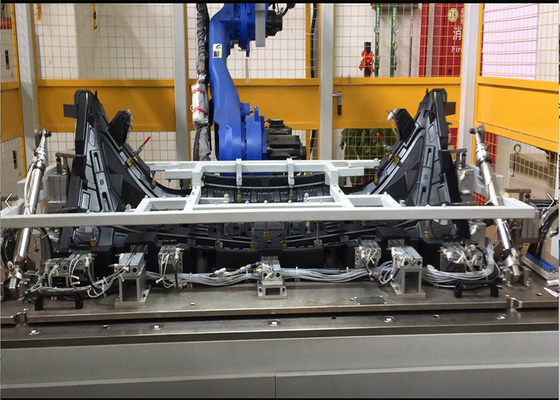6mm/S alumínio automático de solda robótico dos sistemas PLC para a grade do carro