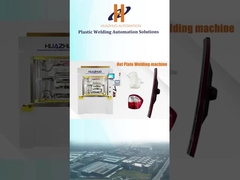 Máquina de soldagem de chapas quentes, um grande auxiliar para soldagem de componentes plásticos automotivos.