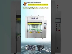 Por que esta porta de carro está recebendo um tratamento de soldagem estranho