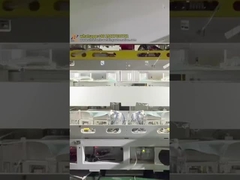 Montagem de revestimentos e laminação de peças interiores automotivas