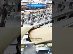 Tecnologia de laminação de painéis de acabamento automotivos